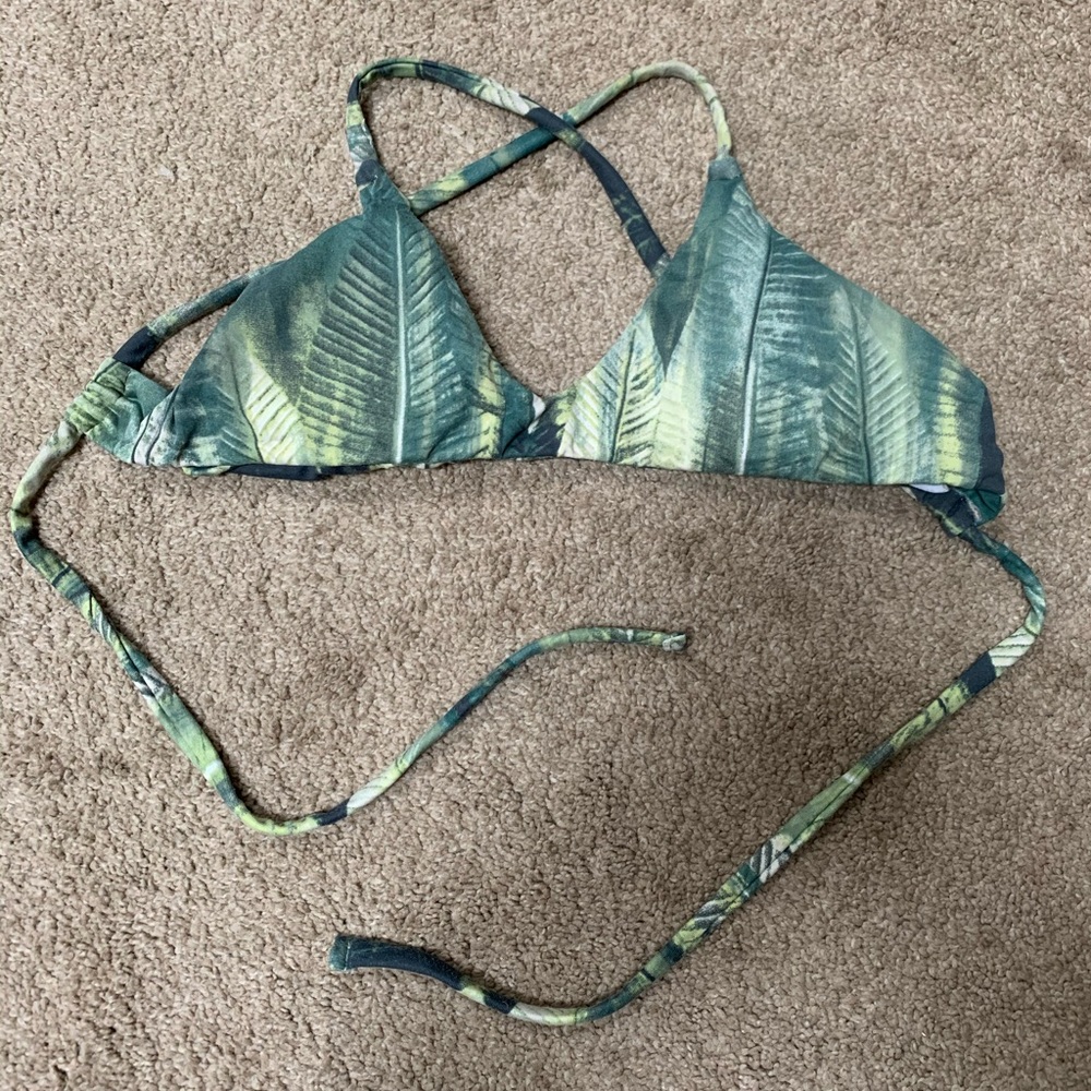 Midori bikini Nani palm top